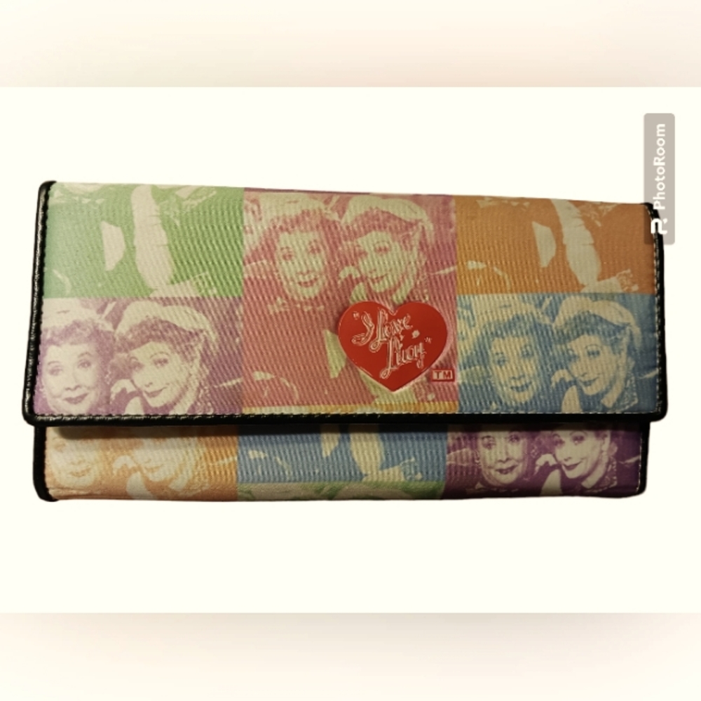 I Love Lucy Foldover Wallet